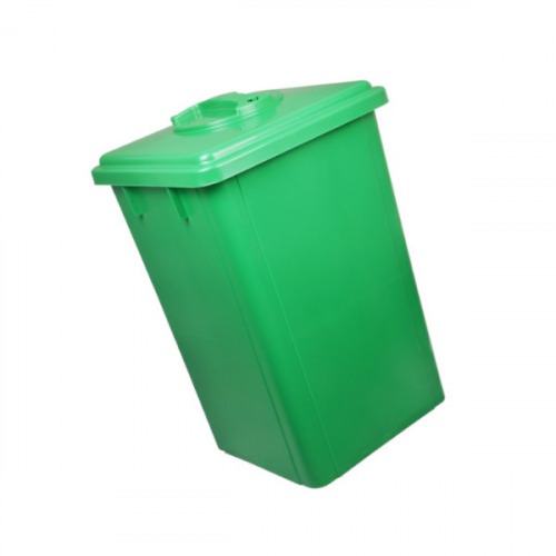 Cesto coletor de lixo 60L tampa flip top sem adesivo - CV62VD