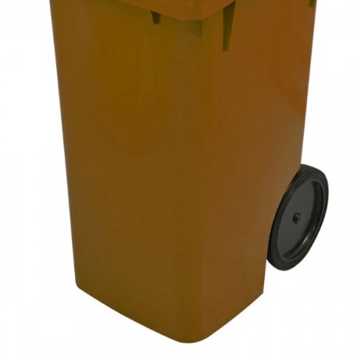 Cesto de lixo gari 240L com rodas de 300 mm sem pedal - C241MR