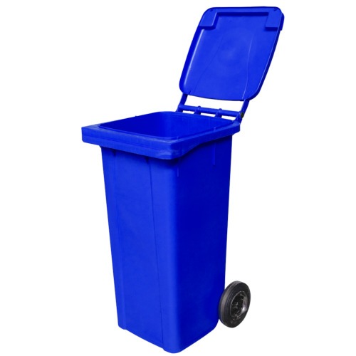 Carrinho coletor de lixo 120 litros sem pedal - 13741 Carrinho coletor de lixo 120 litros sem pedal - 13741