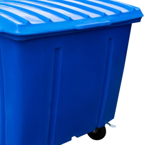 Container de plástico injetado para lixo 1000L - Injet Container de plástico injetado para lixo 1000L - Injet