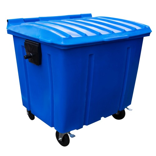 Container de plástico injetado para lixo 1000L - Injet Container de plástico injetado para lixo 1000L - Injet
