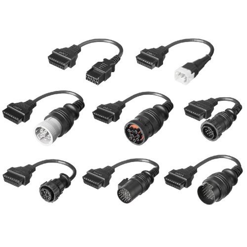 Jogo de cabos para scanner 3 para veculos  diesel pesado - 108810