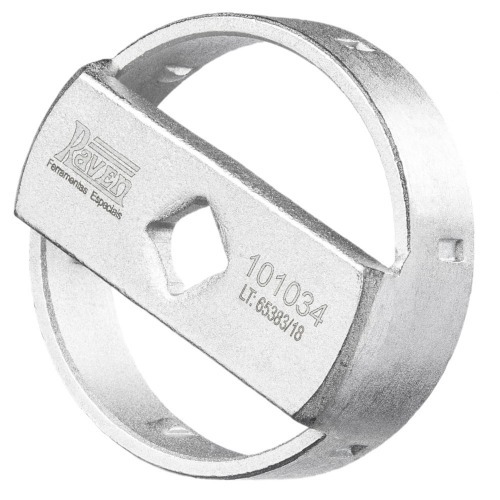 Saca filtro de óleo 76,4 mm para motores Peugeot - 101034 Saca filtro de óleo 76,4 mm para motores Peugeot - 101034