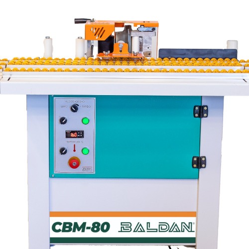 Coladeira de bordas 1.300W com mesa roletada monofásica - CBM-80 220V Coladeira de bordas 1.300W com mesa roletada monofásica - CBM-80 220V