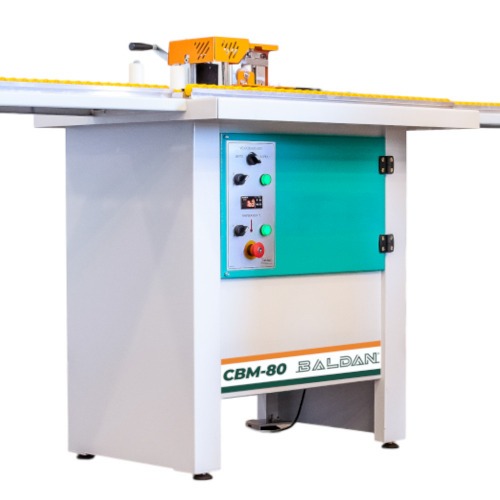 Coladeira de bordas 1.300W com mesa roletada monofásica - CBM-80 220V Coladeira de bordas 1.300W com mesa roletada monofásica - CBM-80 220V