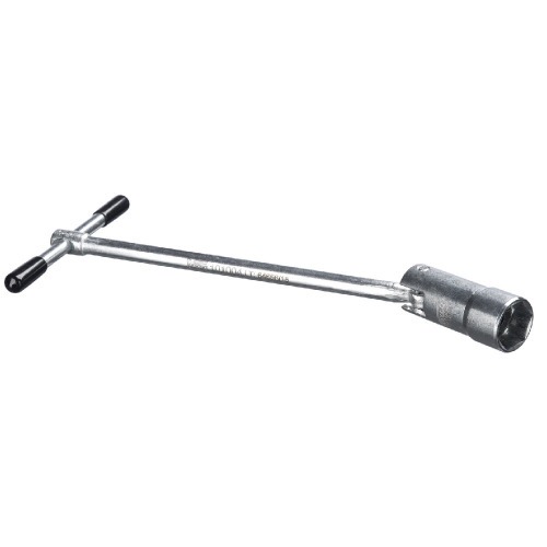 Chave de vela com cabo T e soquete mvel 21 mm comprimento 260 mm - 101004