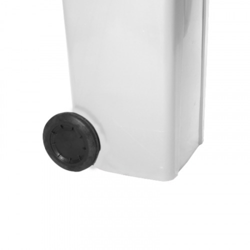 Carrinho coletor de lixo 120 litros sem pedal - 13742 Carrinho coletor de lixo 120 litros sem pedal - 13742