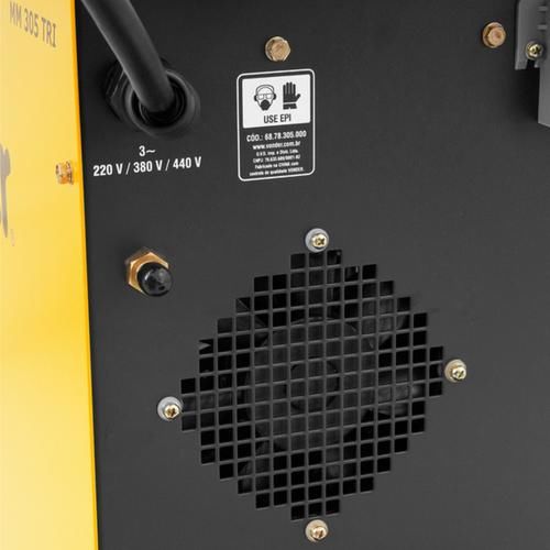 Máquina de solda MIG/MAG 300 Amperes trifásica - MM305  220V Máquina de solda MIG/MAG 300 Amperes trifásica - MM305  220V