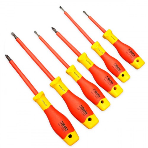 Jogo de chaves de fenda e phillips isolada com 6 peças - BW 1273MQ/D6 Jogo de chaves de fenda e phillips isolada com 6 peças - BW 1273MQ/D6