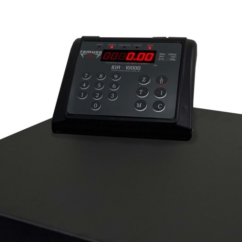 Balana digital com plataforma em ao carbono 300Kg x 100g - DPB  110V/220V