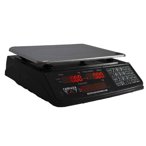 Balana digital computadora a bateria 31Kg x 5g display de LED - DCRL M8  110V/220V