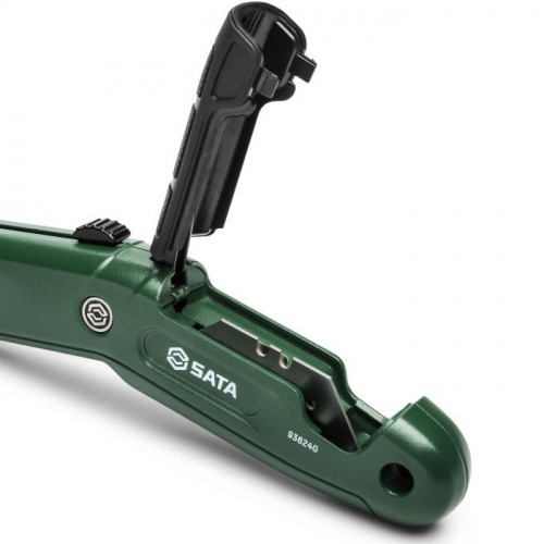 Estilete de segurana auto retrtil com ajuste de lmina - ST93624G