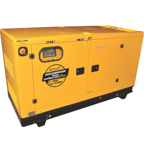 Gerador de energia 25 Kva a diesel cabinado com painel ATS trifásico 380V- BFDE 25.000 Gerador de energia 25 Kva a diesel cabinado com painel ATS trifásico 380V- BFDE 25.000