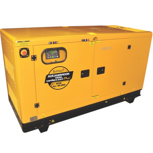 Gerador de energia 46 Kva a diesel cabinado com painel ATS trifásico 380V - BFDE 46.000 Gerador de energia 46 Kva a diesel cabinado com painel ATS trifásico 380V - BFDE 46.000