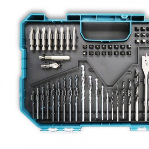 Jogo de broca bits e soquetes 75 peas com maleta - E-15126
