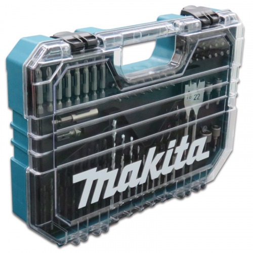 Jogo de broca bits e soquetes 75 peas com maleta - E-15126