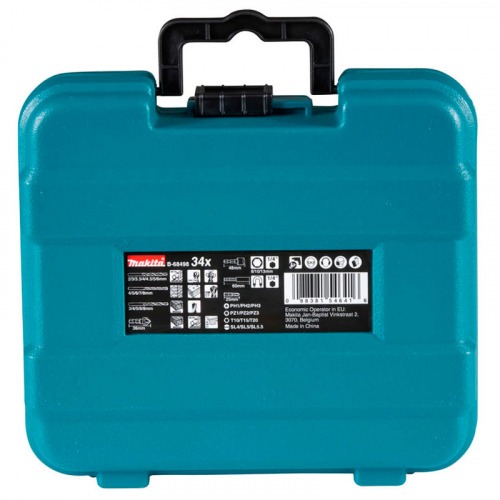 Jogo de broca bits e soquetes 34 peas com maleta - B-68498