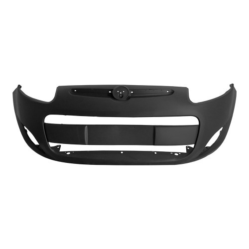 Para-choque Fiat Palio 12 a 17 dianteiro preto liso parcial - 3432