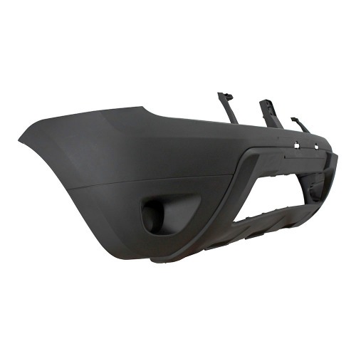 Para-choque Duster 2011 a 2015 dianteiro preto liso sem farol -4090 Para-choque Duster 2011 a 2015 dianteiro preto liso sem farol -4090