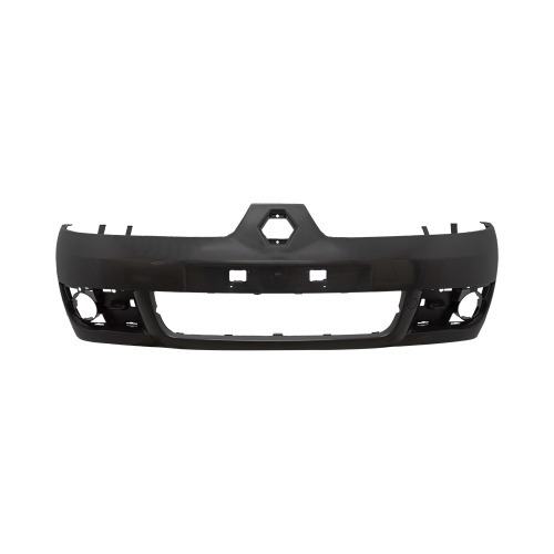 Para-choque Clio 2006 a 2012 dianteiro preto liso com e sem farol - 4020-E Para-choque Clio 2006 a 2012 dianteiro preto liso com e sem farol - 4020-E