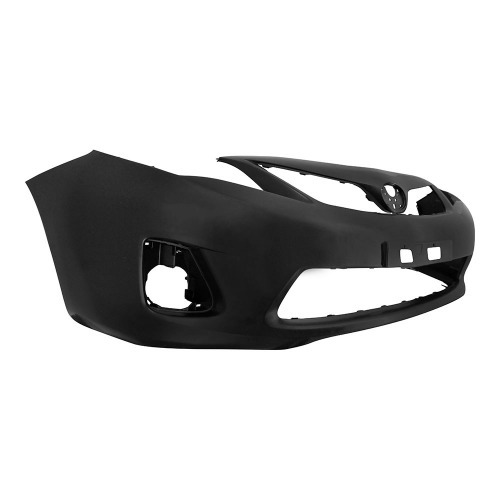 Para-choque Corolla 2012 a 2014 dianteiro preto liso - 7013