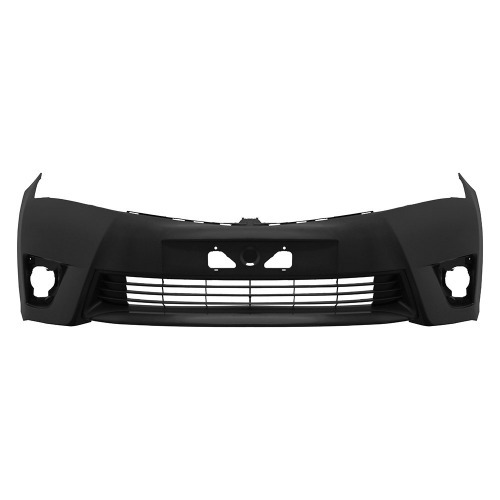 Para-choque Corolla 2014 a 2017 dianteiro preto liso - 7017 Para-choque Corolla 2014 a 2017 dianteiro preto liso - 7017