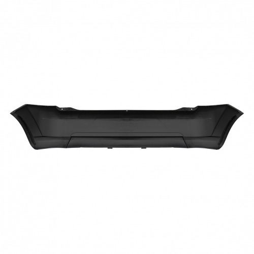 Para-choque Fiesta Hatch 2008 a 2014 traseiro preto liso - 2571-E