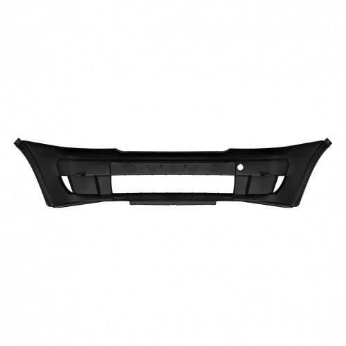 Para-choque Corsa/Montana Sport 2008 a 2012 Dianteiro preto liso sem furo - 1695