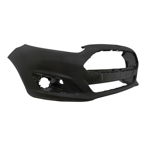 Para-choque Fiesta Hatch 2014 a 2018 diamantado preto com e sem farol - 2590-E