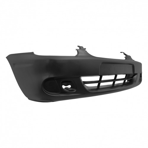Para-choque Corsa 2008 a 2010 dianteiro preto liso sem farol - 1734