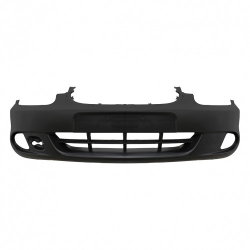 Para-choque Corsa Classic 2008 a 2010 dianteiro preto liso com farol - 1735