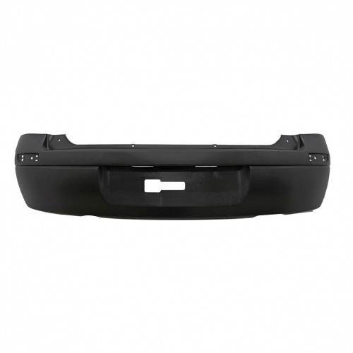 Para-choque Corsa Hatch 2003 a 2012 traseiro preto liso com farol - 1742