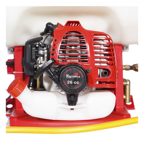 Pulverizador costal a gasolina 1 hp 25L com 2 lanas e 4 bicos - TS26B-N