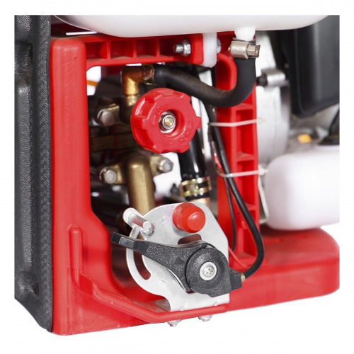 Pulverizador costal a gasolina 1 hp 25L com 2 lanas e 4 bicos - TS26B-N