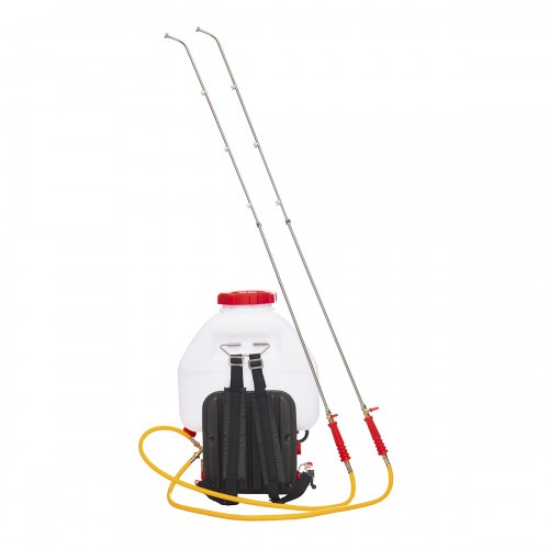 Pulverizador costal a gasolina 1 hp 25L com 2 lanas e 4 bicos - TS26B-N