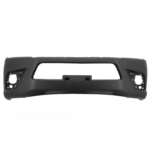 Para-choque Hilux 2015 a 2023 dianteiro preto liso com e sem farol - 7068 Para-choque Hilux 2015 a 2023 dianteiro preto liso com e sem farol - 7068