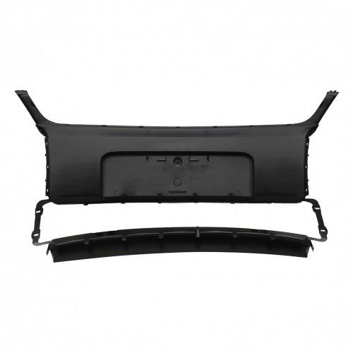 Para-choque Ford Ka 2003 a 2007 dianteiro central preto texturizado - 2651