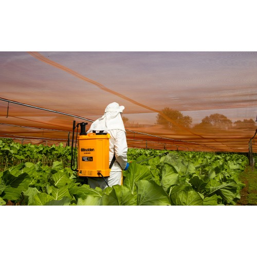 Pulverizador costal a Bateria 12V Manual e Mixer 20 litros com 5 bicos - SS-20B Mixer