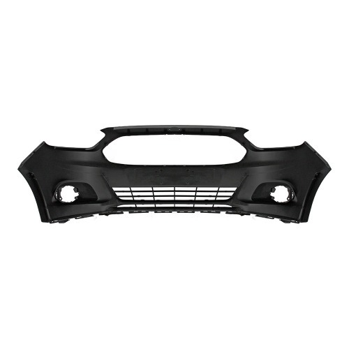 Para-choque Ford Ka Hatch/Sedan 2014 a 2018 dianteiro preto liso com e sem farol - 2664 Para-choque Ford Ka Hatch/Sedan 2014 a 2018 dianteiro preto liso com e sem farol - 2664