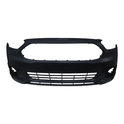 Para-choque Ford Ka Hatch/Sedan 2014 a 2018 dianteiro preto liso com e sem farol - 2664 Para-choque Ford Ka Hatch/Sedan 2014 a 2018 dianteiro preto liso com e sem farol - 2664