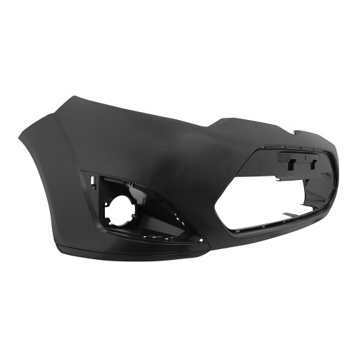 Para-choque Fiesta hatch/sedan 2010 a 2014 dianteiro preto liso 2575