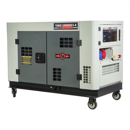 Gerador de energia 12,5 kva a diesel partida eltrica trifsico 380V - TDWG12000SGE3-N
