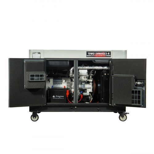 Gerador de energia 12,5 kva a diesel partida eltrica trifsico 380V - TDWG12000SGE3-N