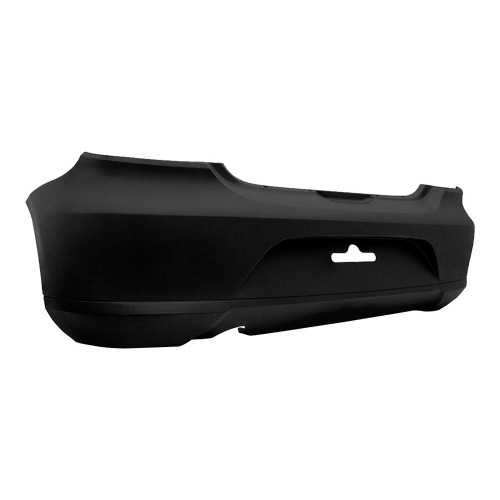 Para-choque Gol G5 2009 a 2012 traseiro preto liso - 6442