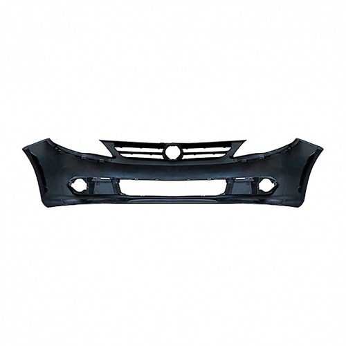 Para-choque Gol G5 Voyage 2009 a 2012 dianteiro preto liso - 6440