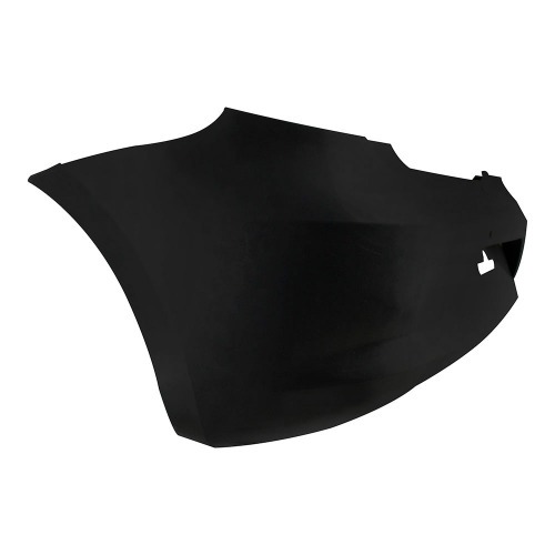 Para-choque Gol G6 2013 a 2016 traseiro preto liso - 6602 Para-choque Gol G6 2013 a 2016 traseiro preto liso - 6602