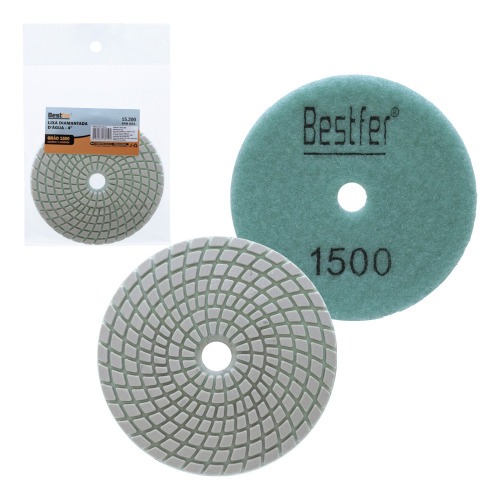 Disco de lixa diamantado costado em pluma 4 Disco de lixa diamantado costado em pluma 4