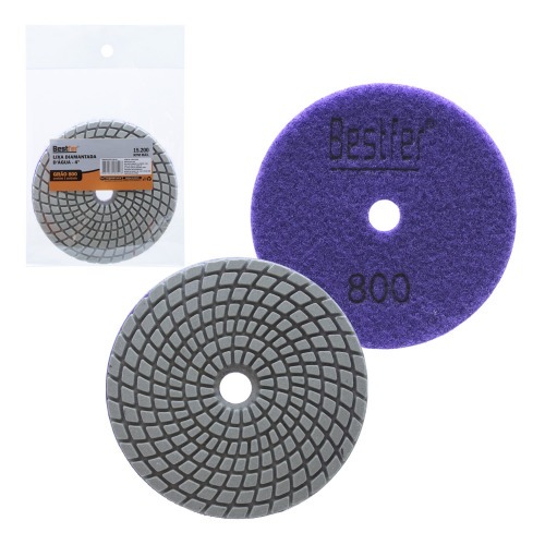 Disco de lixa diamantado costado em pluma 4 Disco de lixa diamantado costado em pluma 4