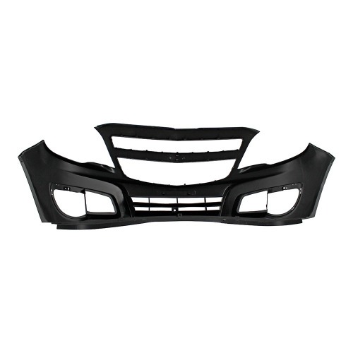 Para-choque Montana 2010 a 2021 dianteiro preto liso - 1783 Para-choque Montana 2010 a 2021 dianteiro preto liso - 1783