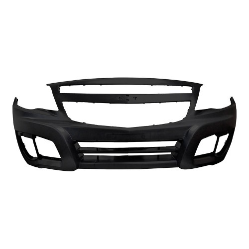 Para-choque Montana 2010 a 2021 dianteiro preto liso - 1783 Para-choque Montana 2010 a 2021 dianteiro preto liso - 1783